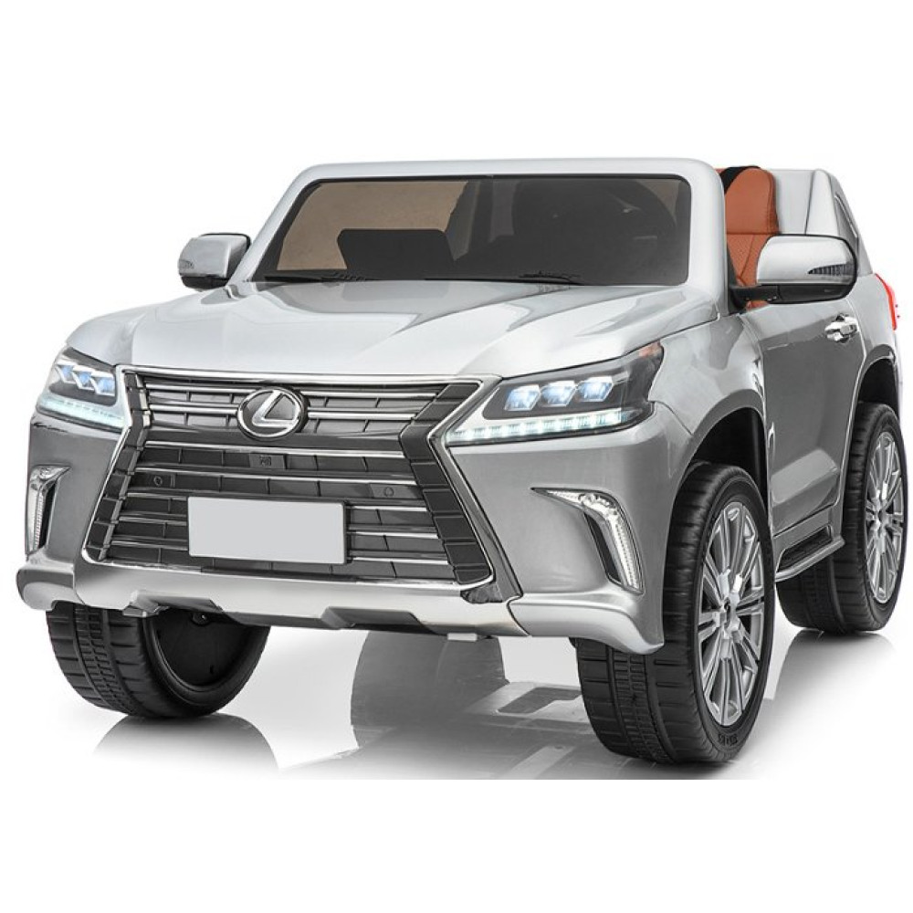 Дитячий електромобіль Lexus M 3906 EBLRS-11 сріблястий