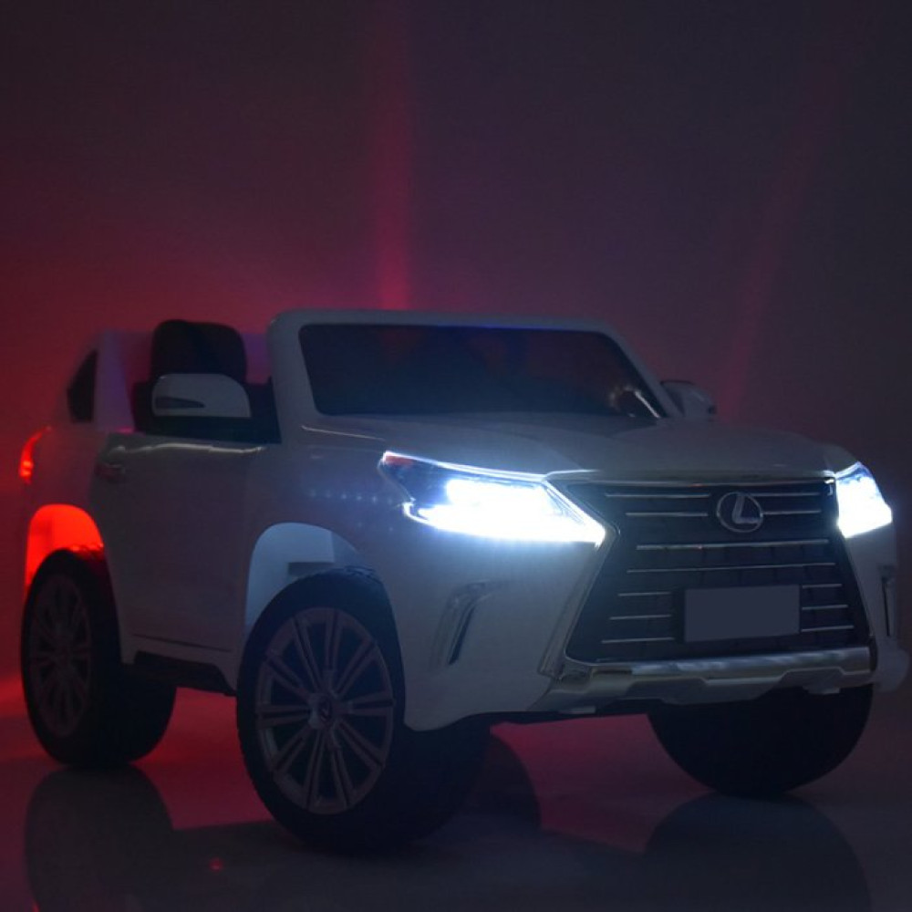 Дитячий електромобіль Lexus M 3906 EBLRS-11 сріблястий Дитячий електромобіль Lexus M 3906 EBLRS-11 сріблястий