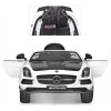 Дитячий електромобіль Mercedes M 2760 EBLR-1-2 білий-карбон