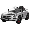 Дитячий електромобіль Mercedes M 2760 EBLRS-11-2 сріблястий-карбон