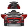 Дитячий електромобіль Mercedes M 2760 EBLRS-3-2 червоний-карбон