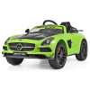 Дитячий електромобіль Mercedes M 2760 EBLR-5-2 зелений-карбон