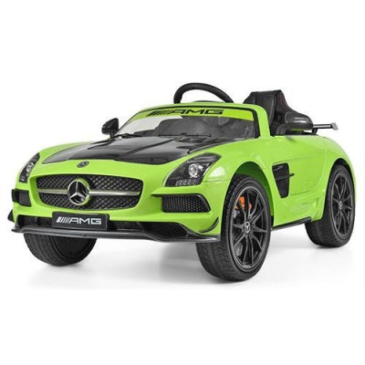 Дитячий електромобіль Mercedes M 2760 EBLR-5-2 зелений-карбон