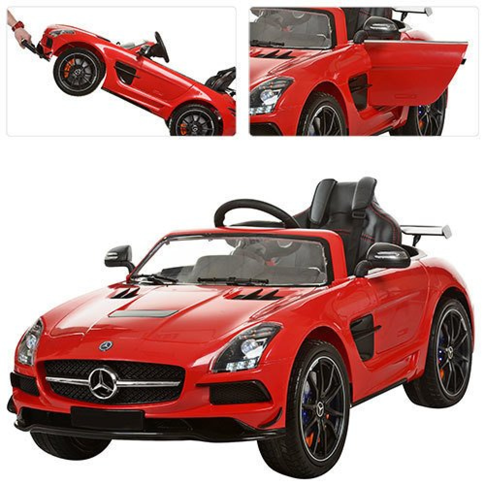 Дитячий електромобіль Mercedes M 2760 EBRL-3 червоний