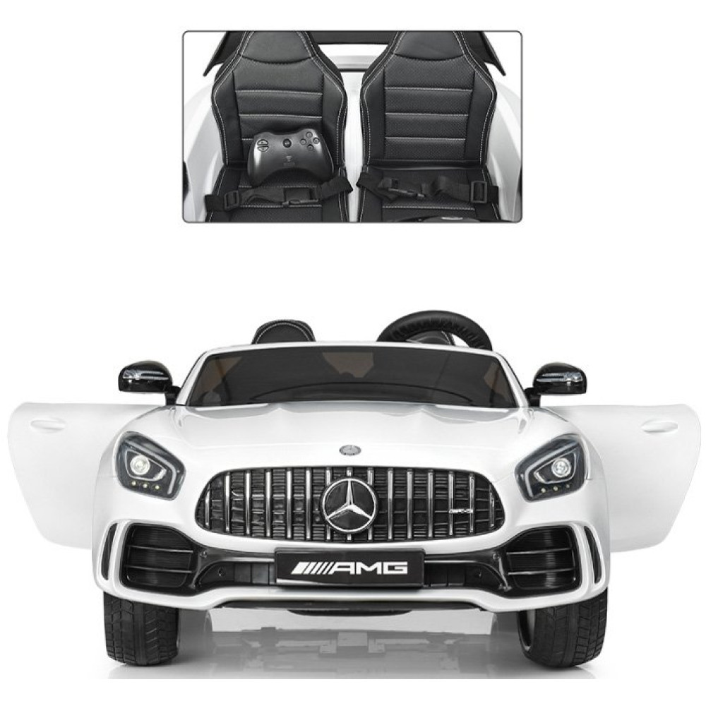 Дитячий електромобіль Mercedes M 3905 EBLR-1 білий Дитячий електромобіль Mercedes M 3905 EBLR-1 білий