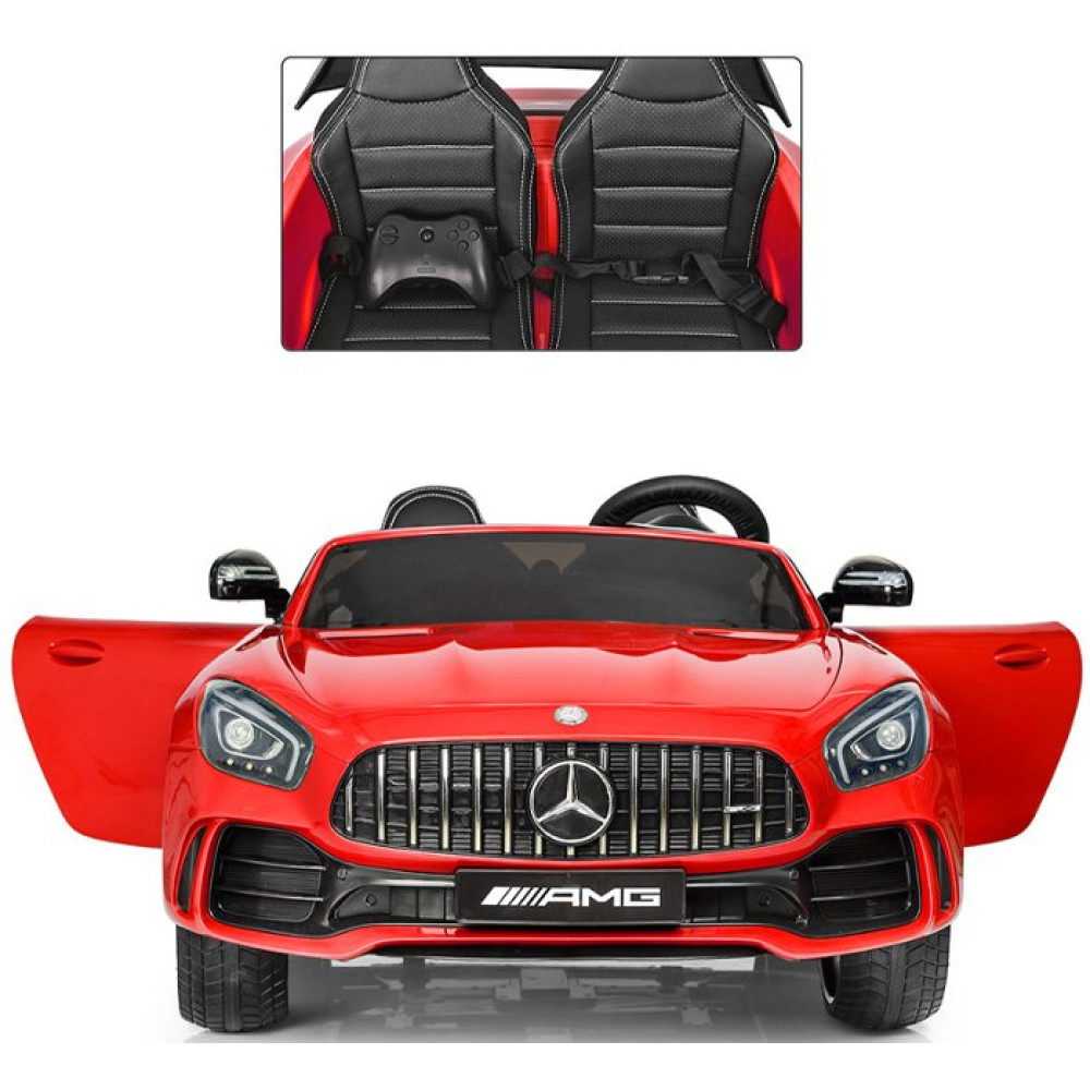 Дитячий електромобіль Mercedes M 3905 EBLR-3 червоний Дитячий електромобіль Mercedes M 3905 EBLR-3 червоний