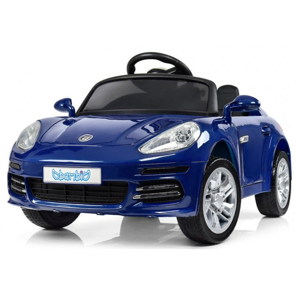 Дитячий електромобіль Porsche M 3446 EBLRS-4 Синій