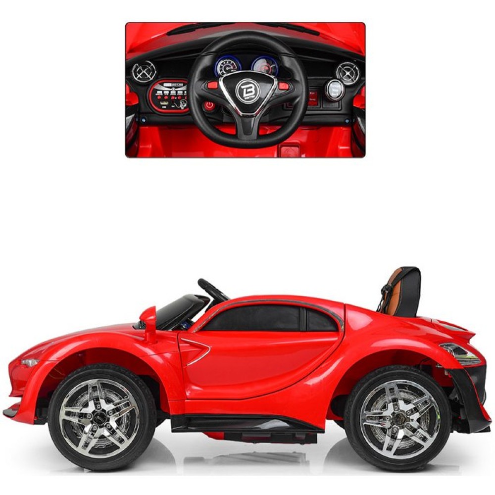 Дитячий електромобіль Tesla M 3964 EBLR-3 червоний