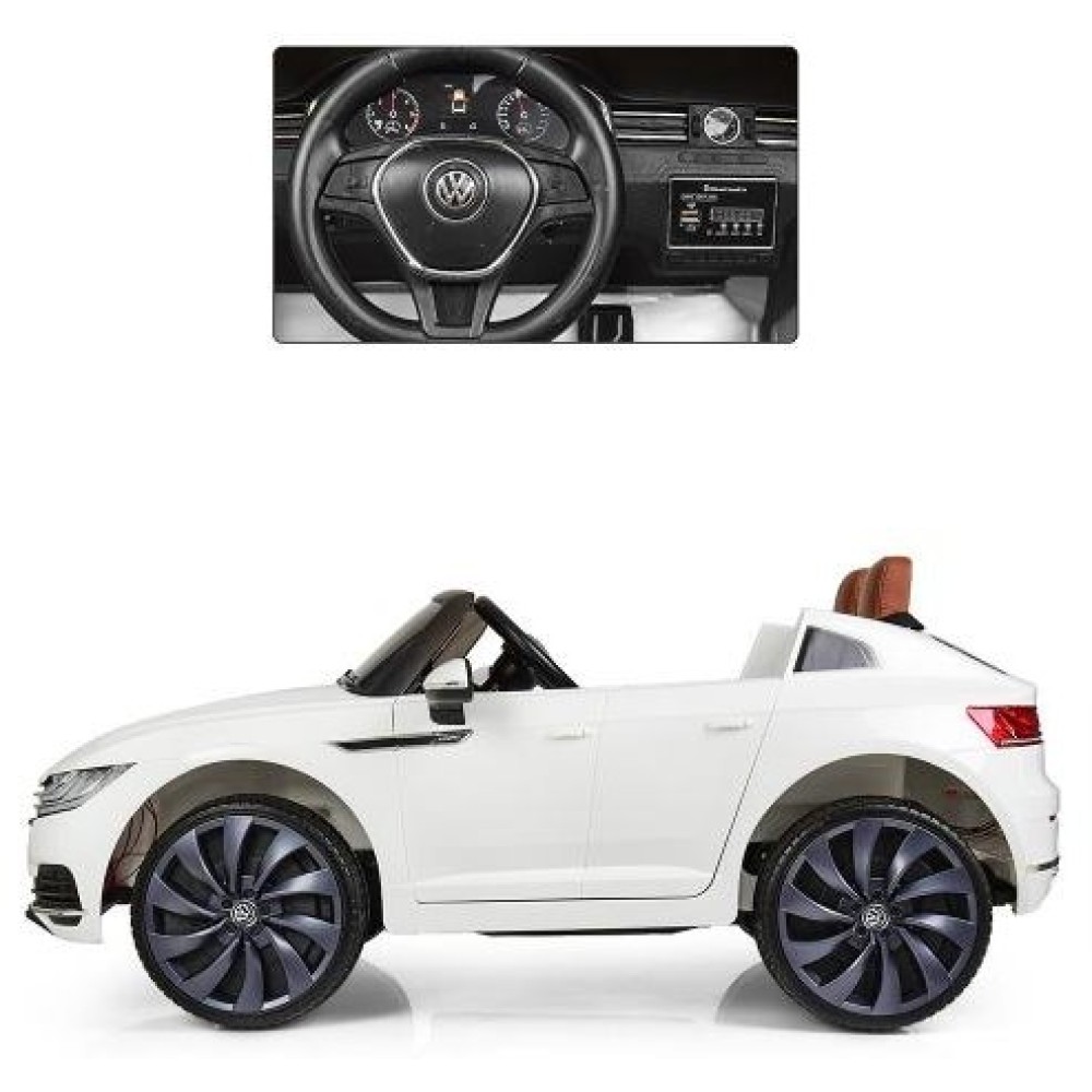 Дитячий електромобіль Volkswagen Arteon M 3993 EBLR-1 білий