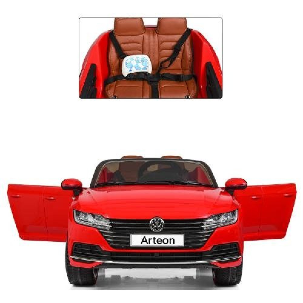 Дитячий електромобіль Volkswagen Arteon M 3993 EBLR-3 червоний