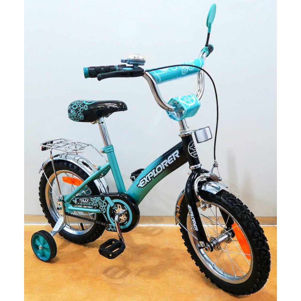 Велосипед двоколісний Explorer 14 д. T-21416 Turquoise Black
