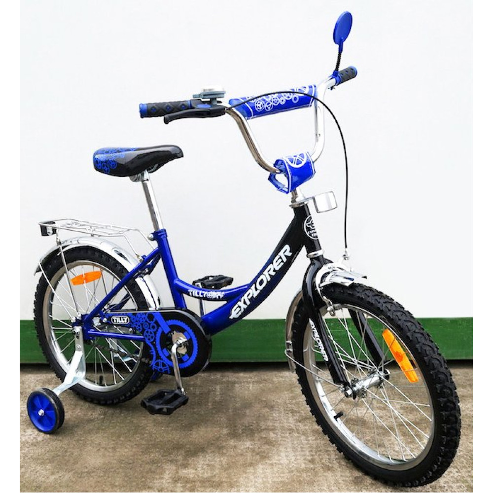 Велосипед двоколісний Explorer 18 д. T-21815 Blue Black