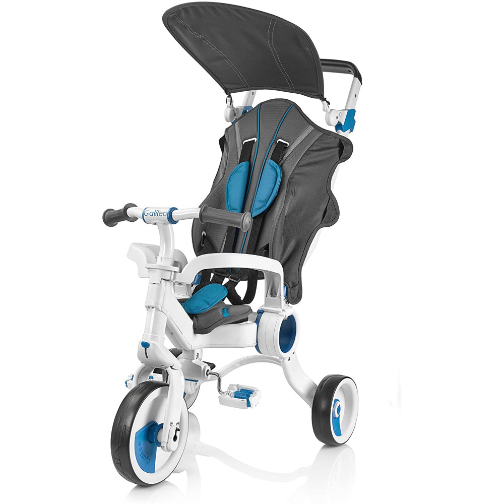 Велосипед трехколесный Galileo Strollcycle синий (G-1001-B)