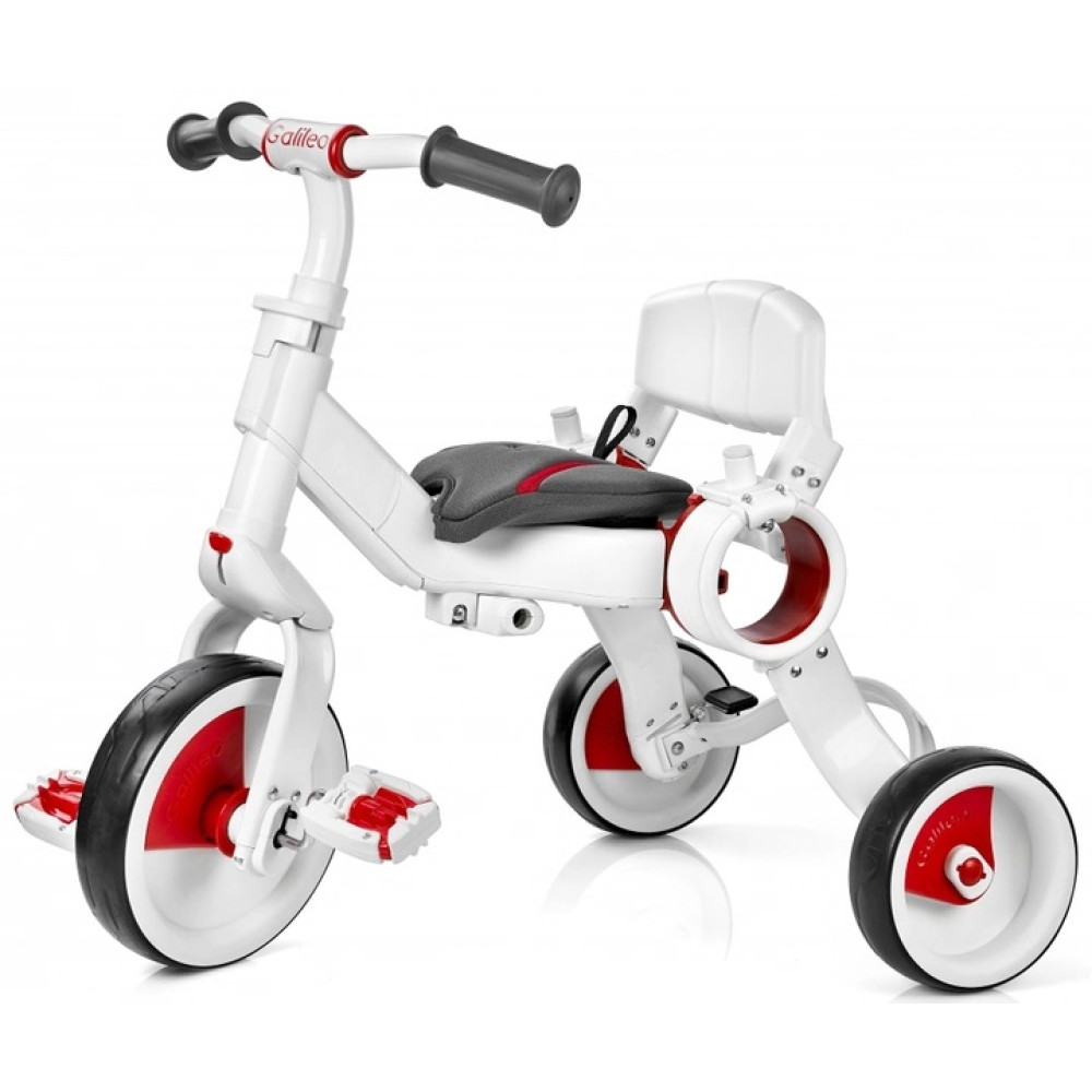Велосипед трехколесный Galileo Strollcycle красный (G-1001-R)