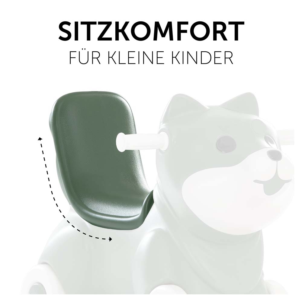Качель-каталка 3 в 1 Hauck 1st Rocker Fox Green (80500-2) Качель-каталка 3 в 1 Hauck 1st Rocker Fox Green (80500-2)