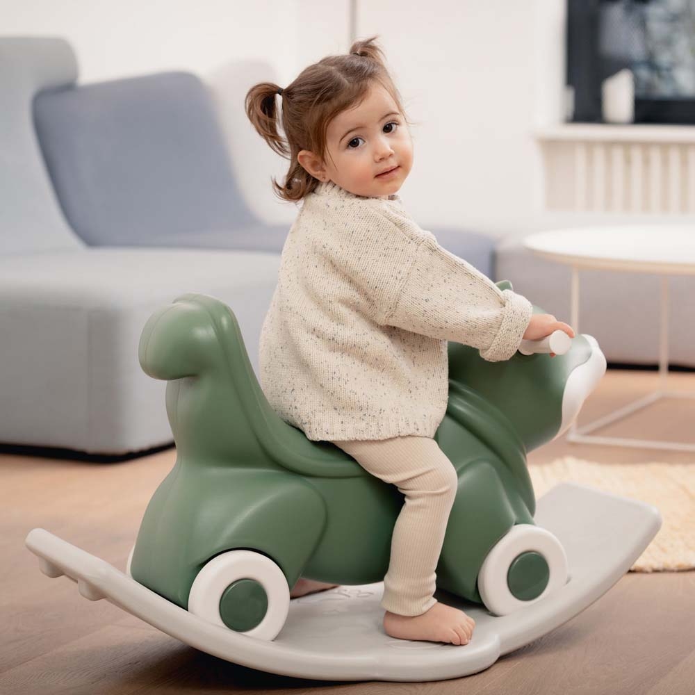 Качель-каталка 3 в 1 Hauck 1st Rocker Fox Green (80500-2) Качель-каталка 3 в 1 Hauck 1st Rocker Fox Green (80500-2)