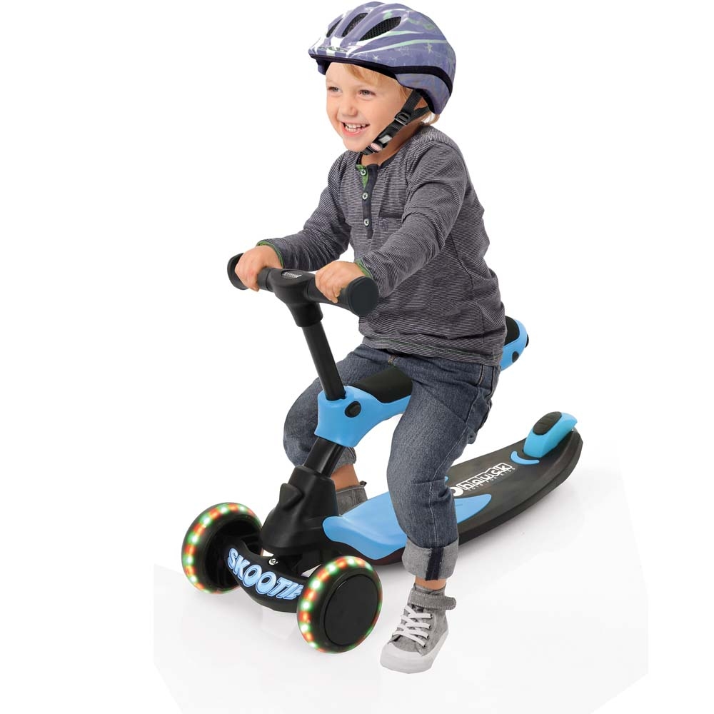 Самокат-беговел Hauck Skootie Neon Blue (85201-3)