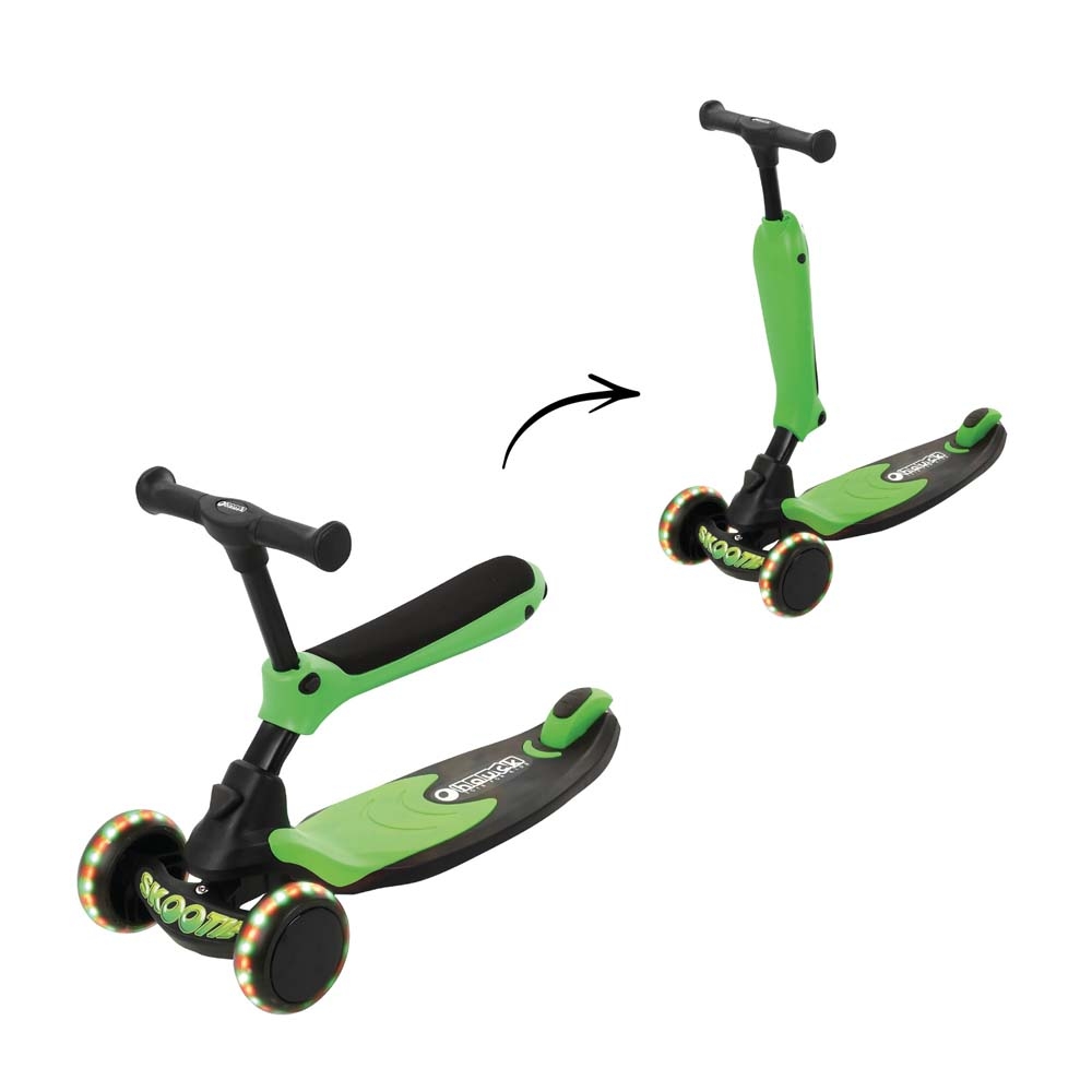 Самокат-беговел Hauck Skootie Neon Green (85205-1)