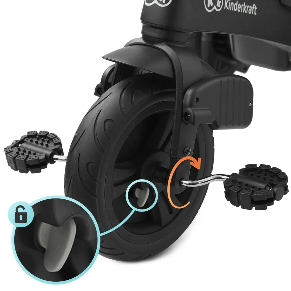 Трехколесный велосипед Kinderkraft Twipper Grey (KRTWIP00GRY0000) Трехколесный велосипед Kinderkraft Twipper Grey (KRTWIP00GRY0000)