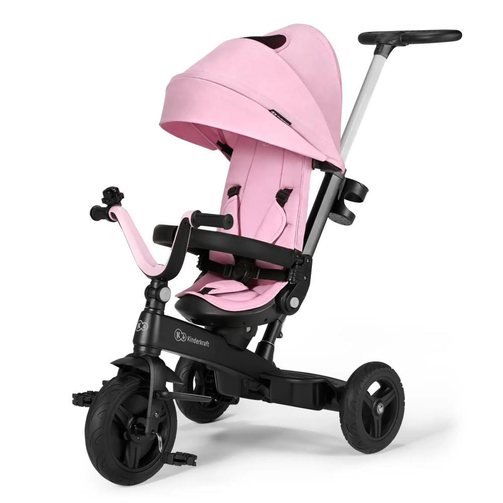 Триколісний велосипед Kinderkraft Twipper Pink (KRTWIP00PNK0000)