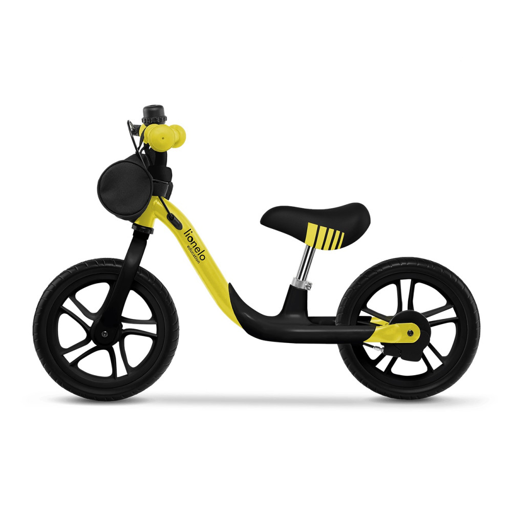 Двухколесный детский беговел Lionelo Arie Yellow lemon