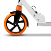 Двухколесный детский самокат Lionelo Luca White Orange
