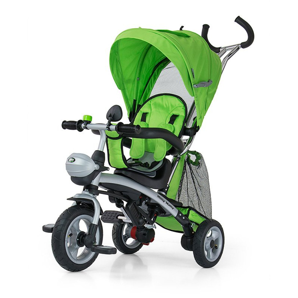 Велосипед триколісний Milly Mally City Green