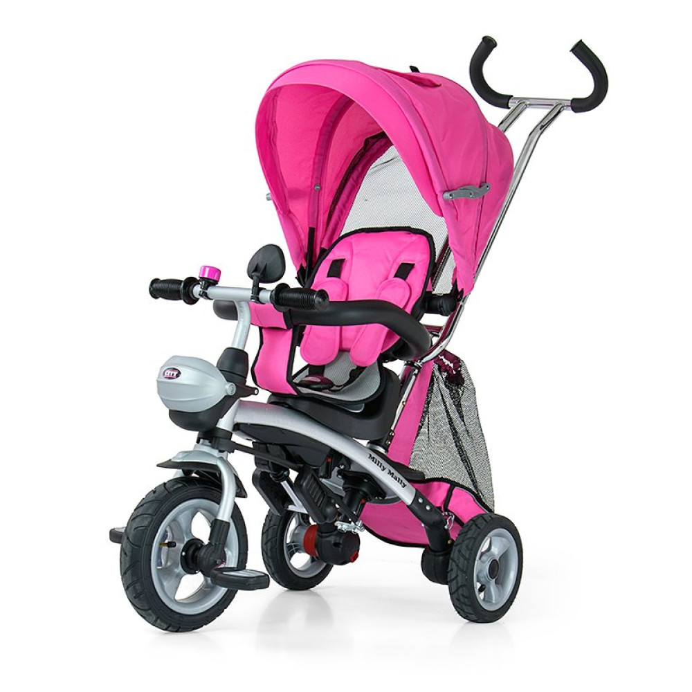Велосипед триколісний Milly Mally City Pink
