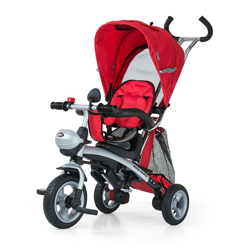 Велосипед триколісний Milly Mally City Red