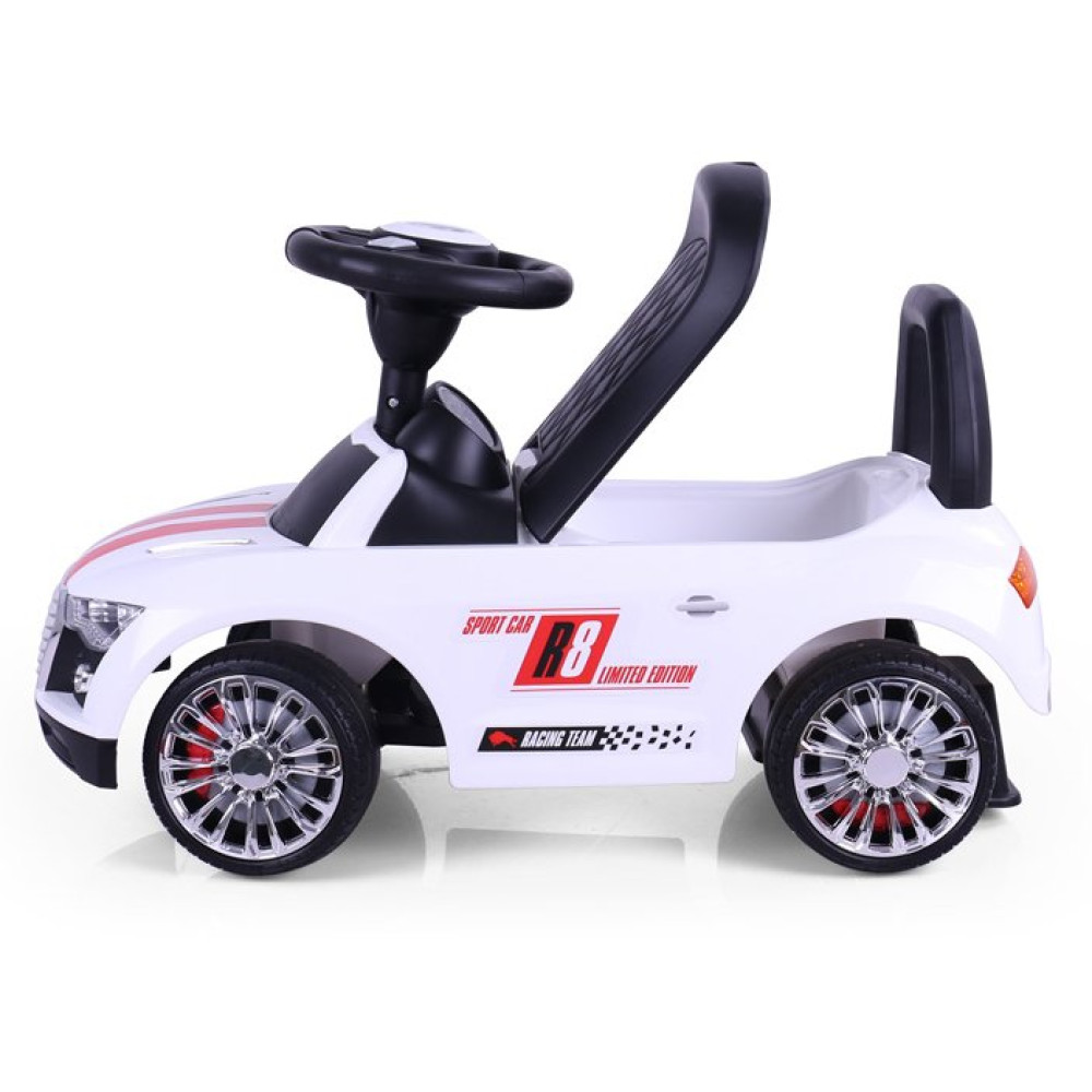 Машинка-каталка Milly Mally Racer White Машинка-каталка Milly Mally Racer White