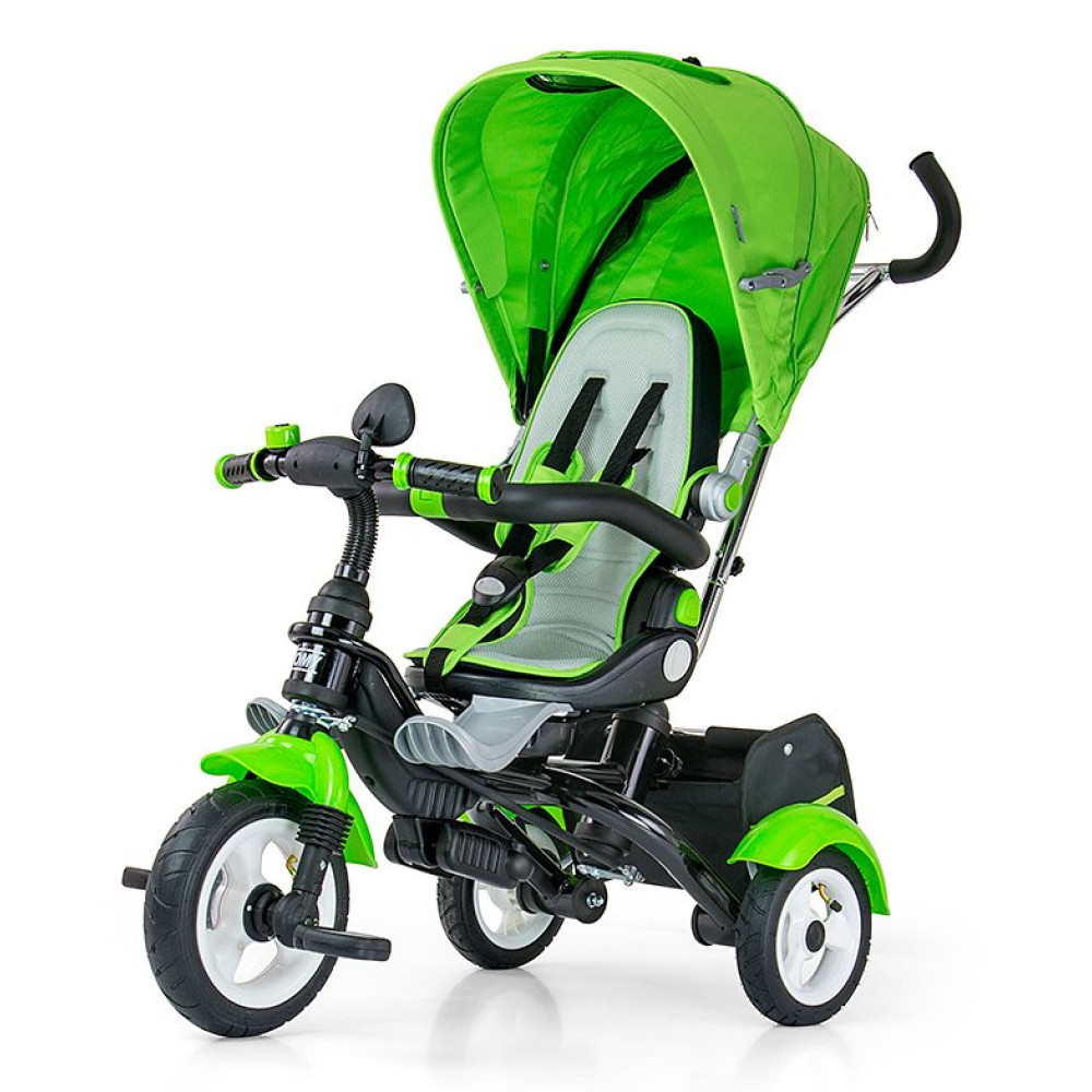 Велосипед триколісний Milly Mally Tomy Green