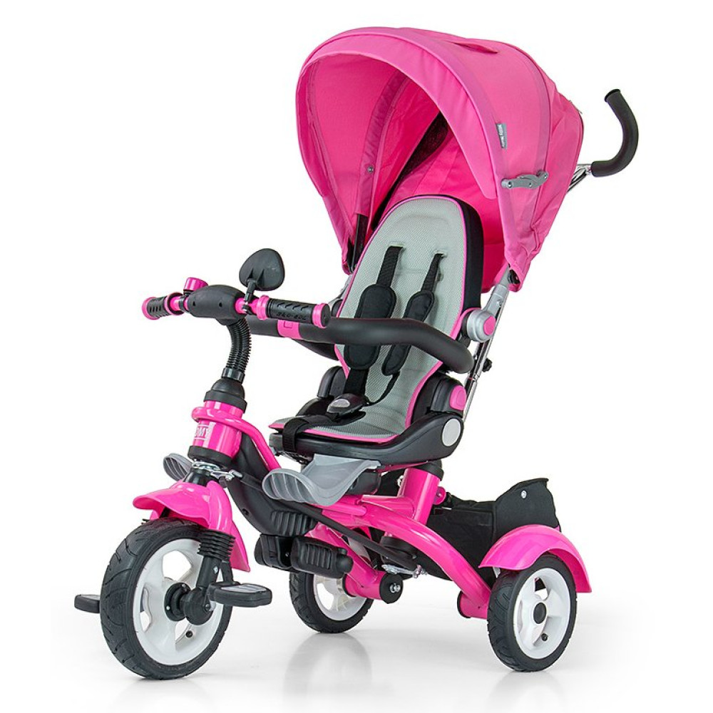 Велосипед триколісний Milly Mally Tomy Pink