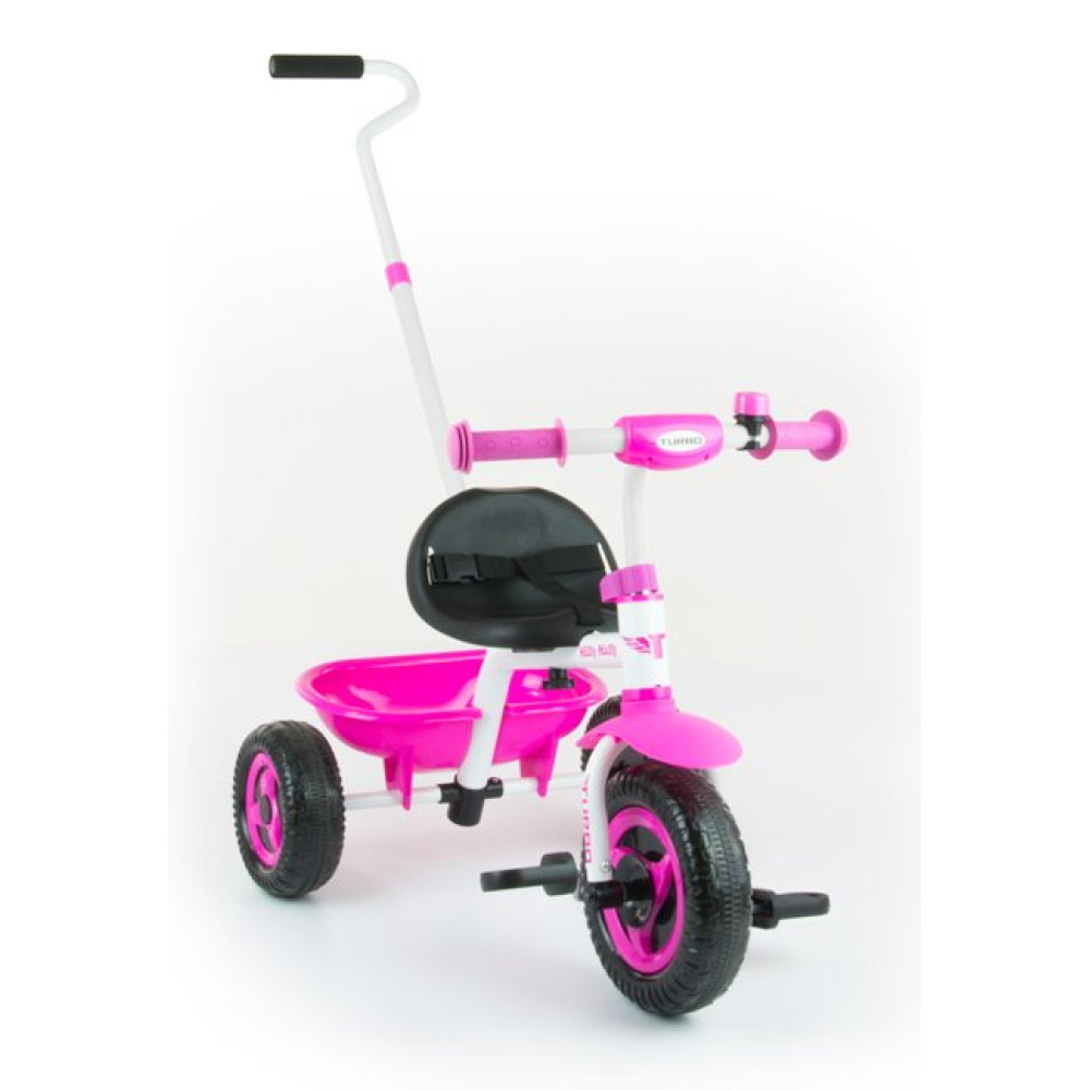 Велосипед триколісний Milly Mally Turbo Pink