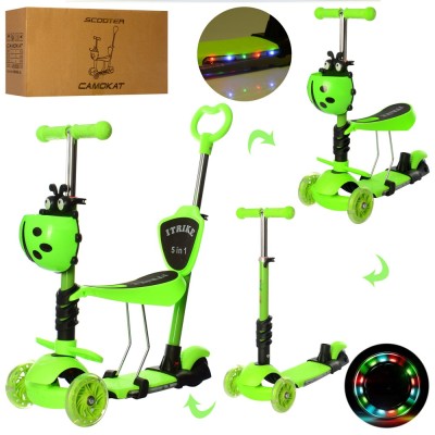 Детский самокат iTrike JR 3-077 Green Детский самокат iTrike JR 3-077 Green