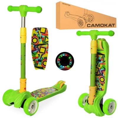 Детский самокат iTrike JR3-060-11 Green Детский самокат iTrike JR3-060-11 Green