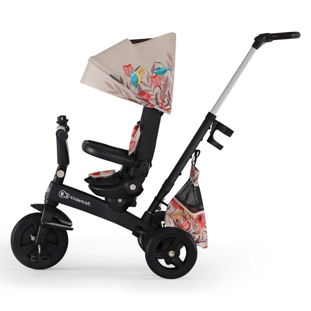 Kinderkraft Easytwist - трехколесный модульный велосипед c возможностью реверсивного хода (от 9 месяцев до 5 лет) • Bird (KKRETWIBRD0000)