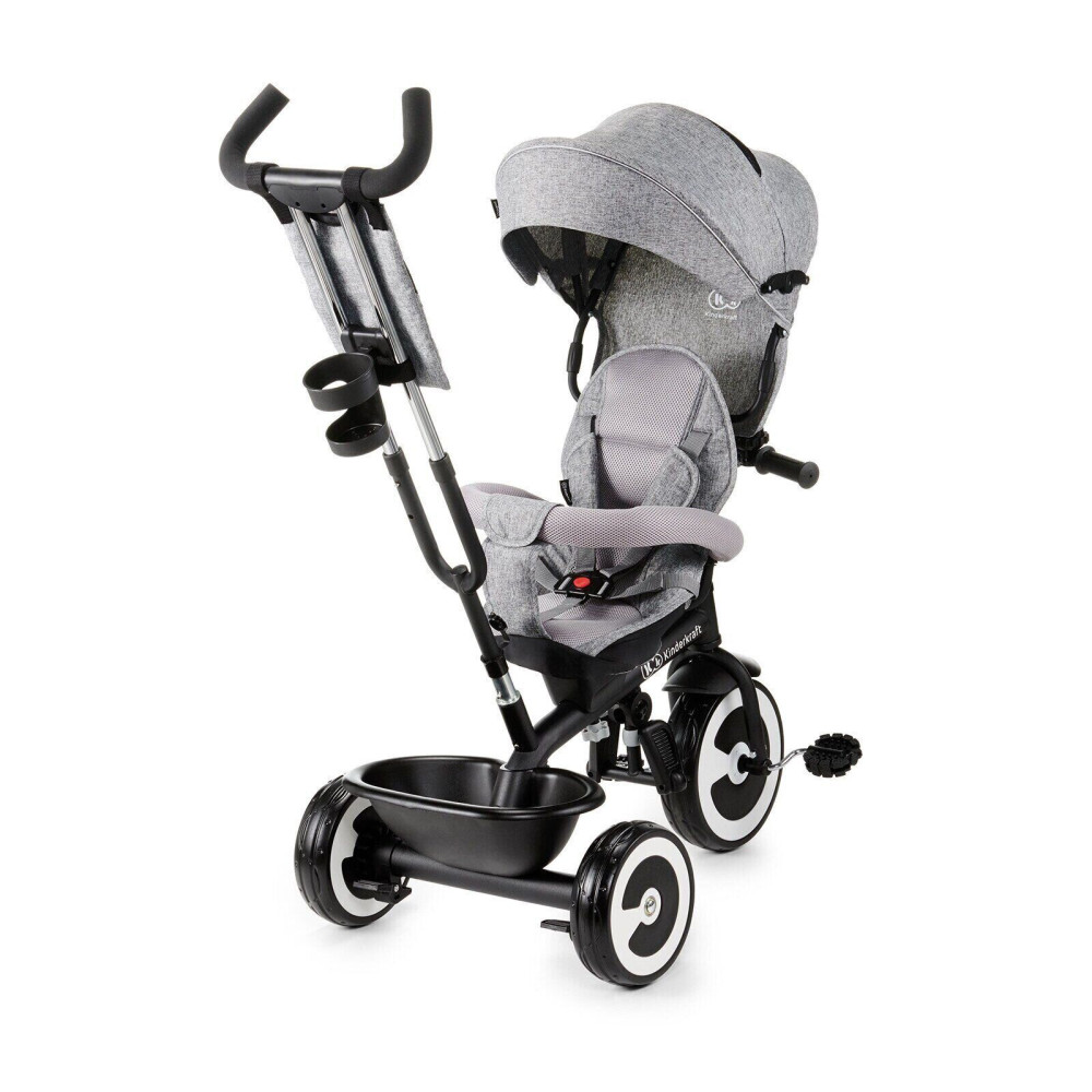 Kinderkraft Aston - триколісний велосипед (від 9 місяців до 5 років), легкий, компактний, з можливістю реверсивного руху • Grey (KKRASTOGRY0000) Kinderkraft Aston - триколісний велосипед (від 9 місяців до 5 років), легкий, компактний, з можливістю реверсивного руху • Grey (KKRASTOGRY0000)