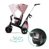 Kinderkraft Easytwist - триколісний модульний велосипед з можливістю реверсивного ходу (від 9 місяців до 5 років) • Pink (KKRETWIPNK0000)
