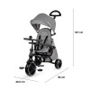 Триколісний велосипед Kinderkraft Jazz Grey (KKRJAZZGRY0000)