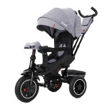 Велосипед триколісний Tilly Cayman Т-381/7 з пультом Сірий льон