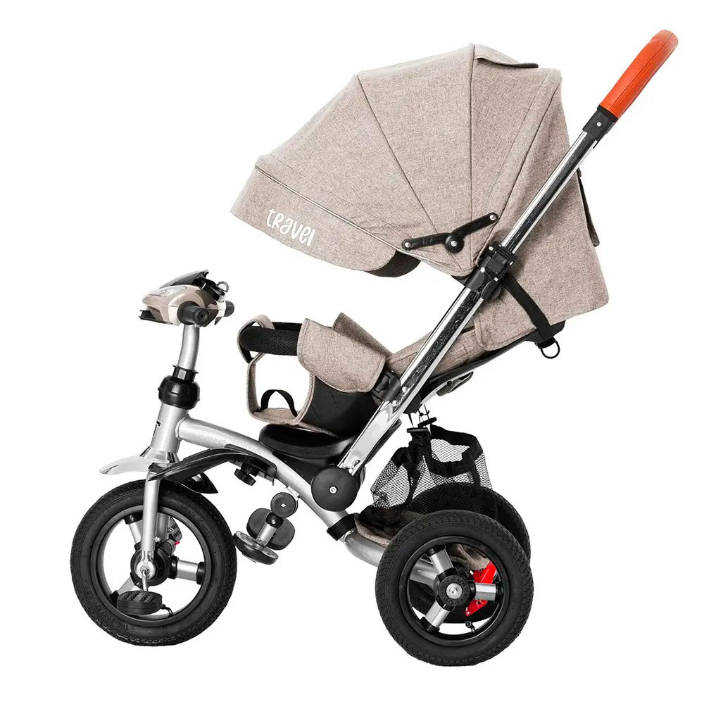 Велосипед триколісний Tilly Travel T-387/1 Beige