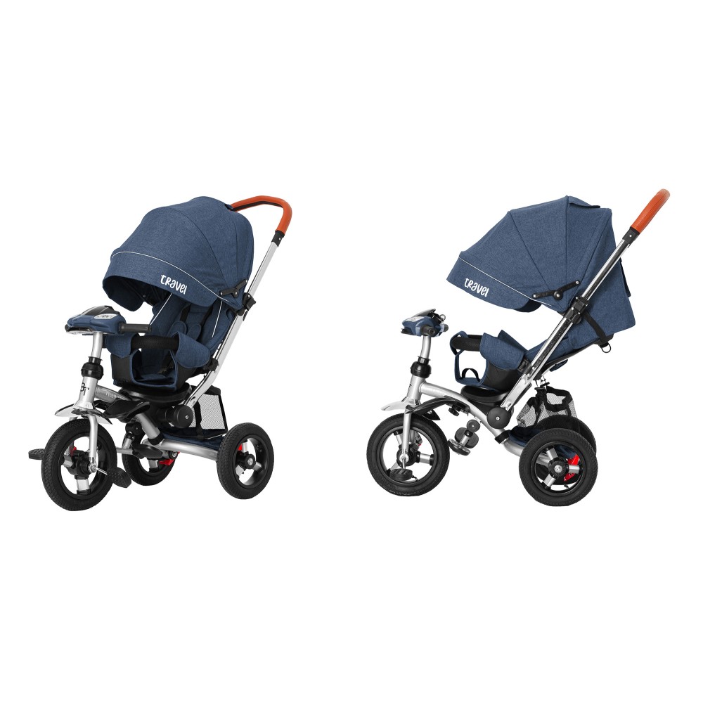 Велосипед триколісний Tilly Travel T-387/1 Blue