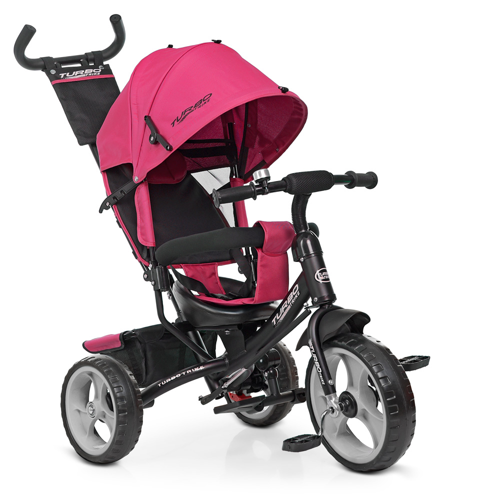 Велосипед трехколесный Turbo Trike M 3113-6 EVA розовый (Турбо Трайк)