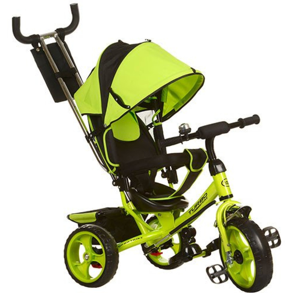 Велосипед триколісний Turbo Trike M 3113-4 EVA зелений (Турбо Трайк)