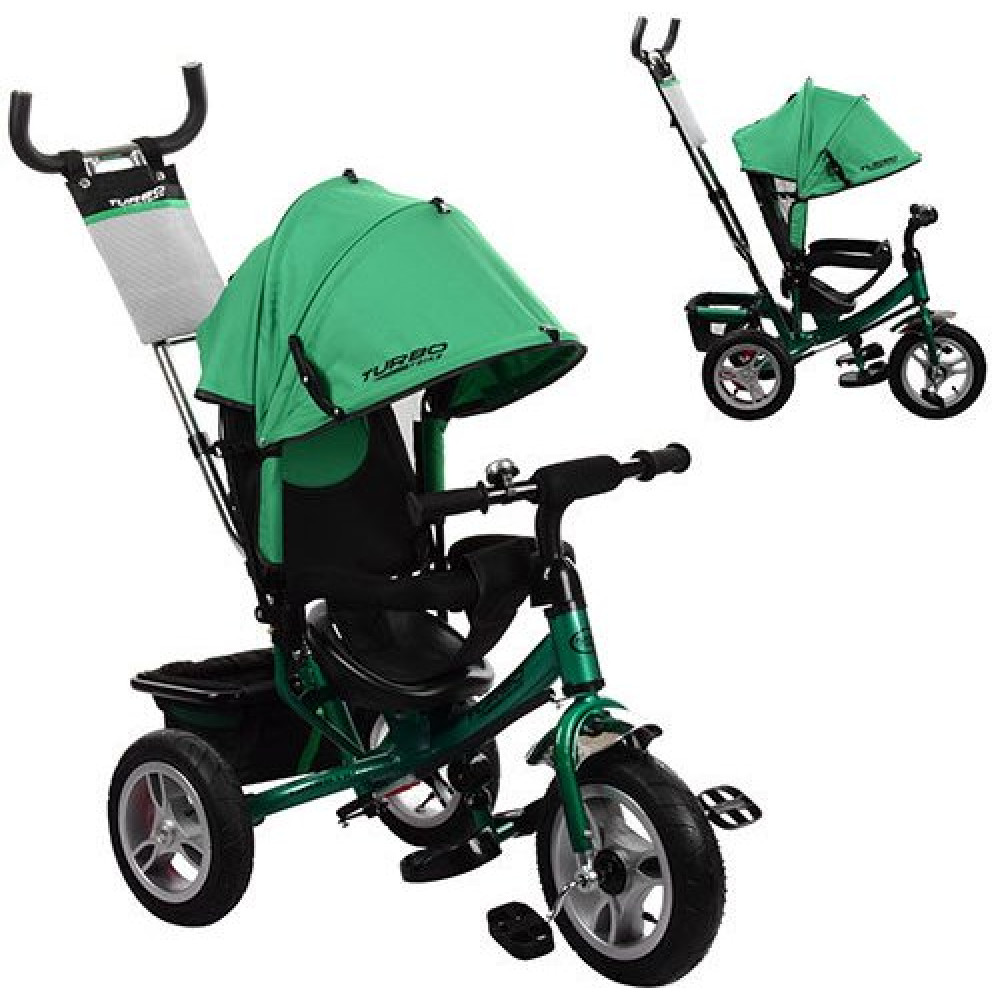 Велосипед триколісний Turbo Trike M 3113-N4 зелений (Турбо Трайк)