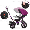 Велосипед триколісний Turbo Trike M 4058-8 фуксія (Турбо Трайк)
