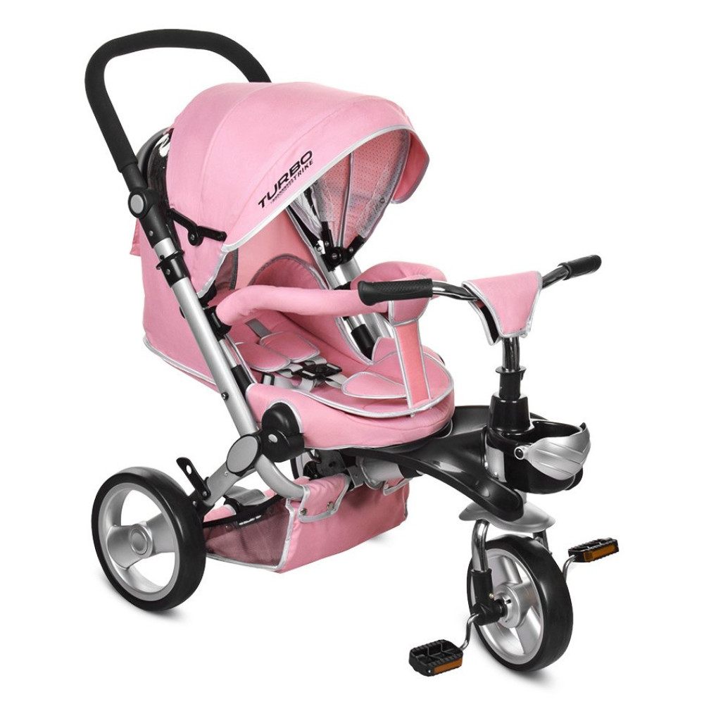 Велосипед трехколесный Turbo Trike M AL3645-10 розовый (Турбо Трайк)