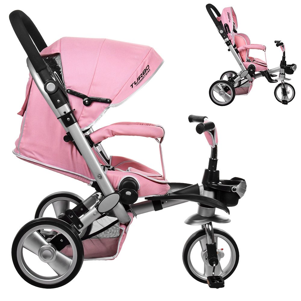 Велосипед трехколесный Turbo Trike M AL3645-10 розовый (Турбо Трайк)
