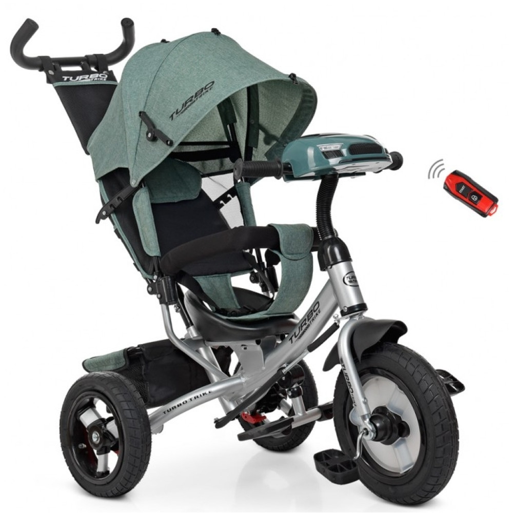 Велосипед трехколесный Turbo Trike M 3115HA-17L хаки Len (Турбо Трайк)