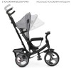Велосипед трехколесный Turbo Trike M 3113-19 EVA серый
